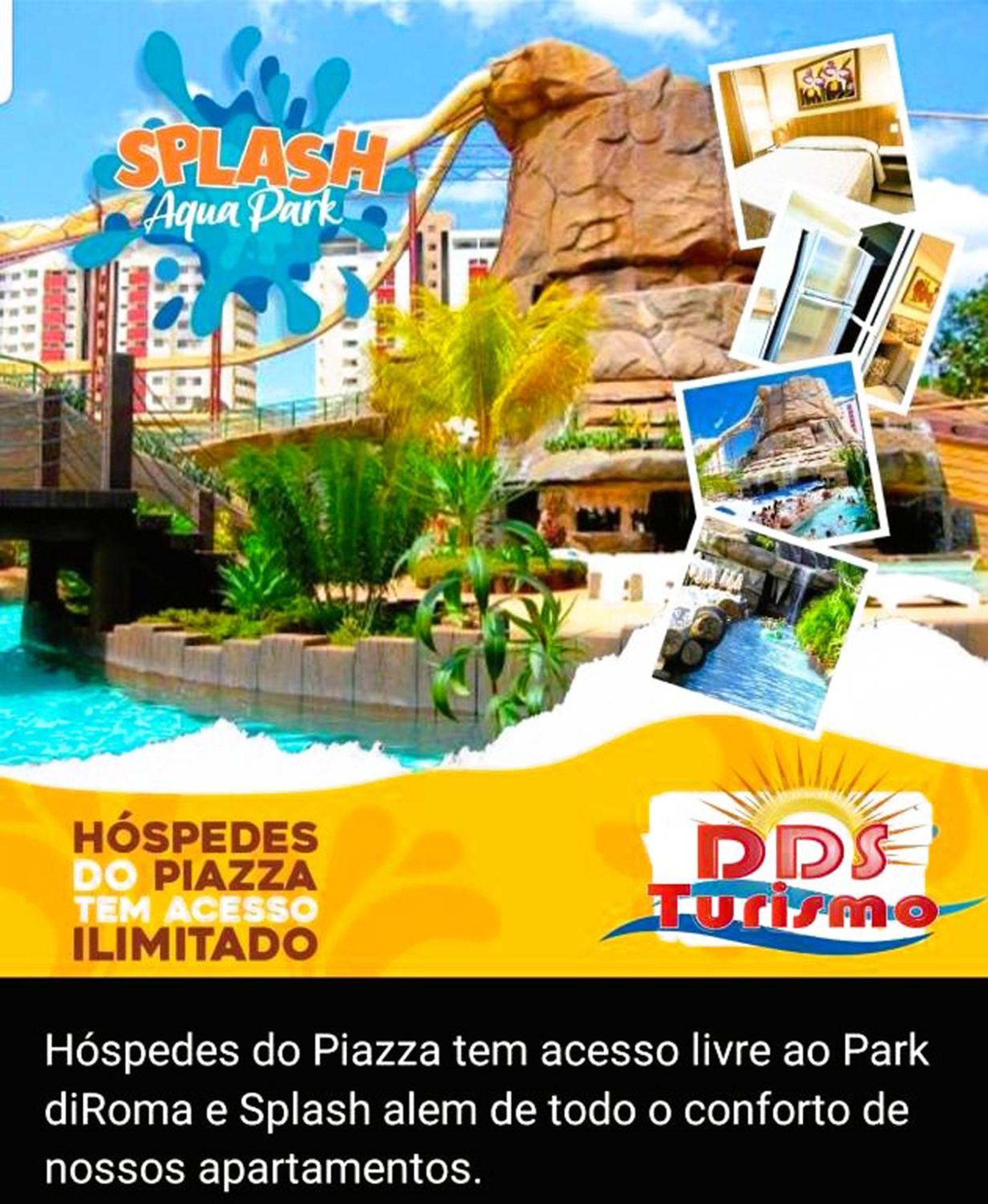 Piazza Diroma - Cortesia Park Diroma, Splash E Slide Caldas Novas Εξωτερικό φωτογραφία